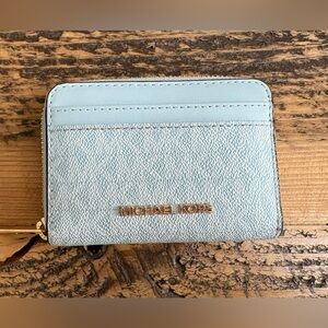 Michael Kors Jet Set Travel Small - Medium Zip-Around Card Case